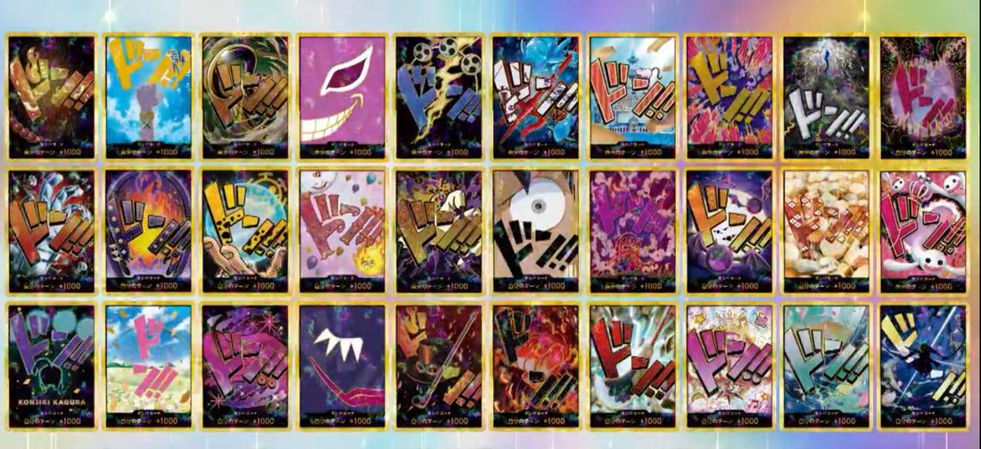 One Piece TCG: OG vs PRB Manga Rares Explained – Stamps, Text, Texture and Color Differences - Rare Cards Japan