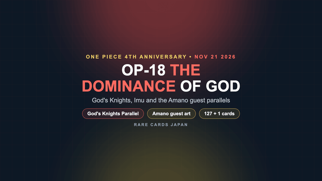 OP-18 The Dominance of God: Everything We Know (Release November 21) - Rare Cards Japan