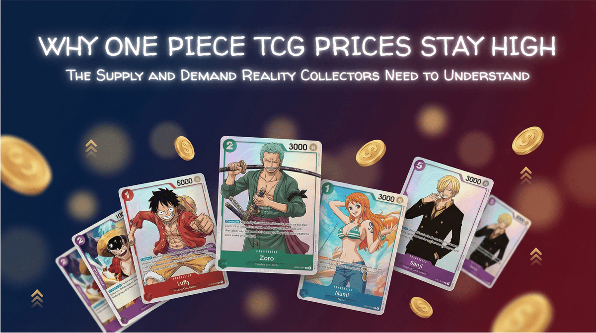 Why One Piece TCG Prices Stay High: The Supply and Demand Reality Coll ...
