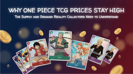 Why One Piece TCG Prices Stay High: The Supply and Demand Reality Collectors Need to Understand - Rare Cards Japan