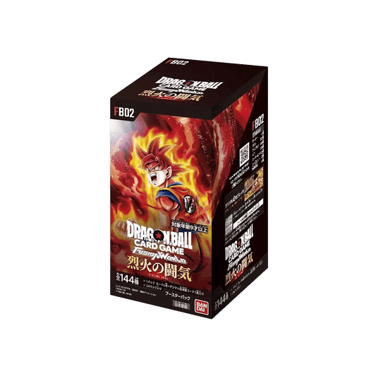 FB - 02 Blazing Aura [Fusion World] (Japanese) – Dragon Ball Booster Box - Rare Cards Japan