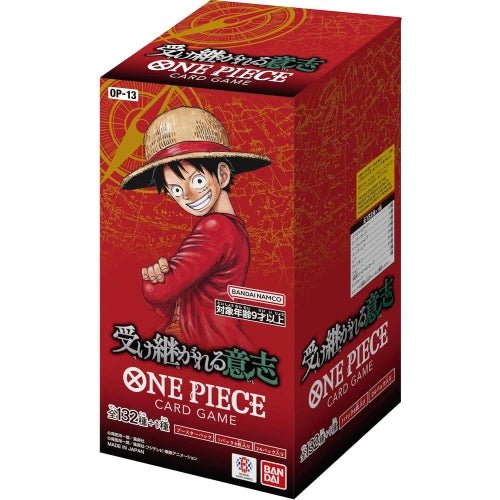 One Piece Inherited Will OPC-13 Chinese Booster Box One Piece Inherited Will OPC-13 Chinese Booster Box