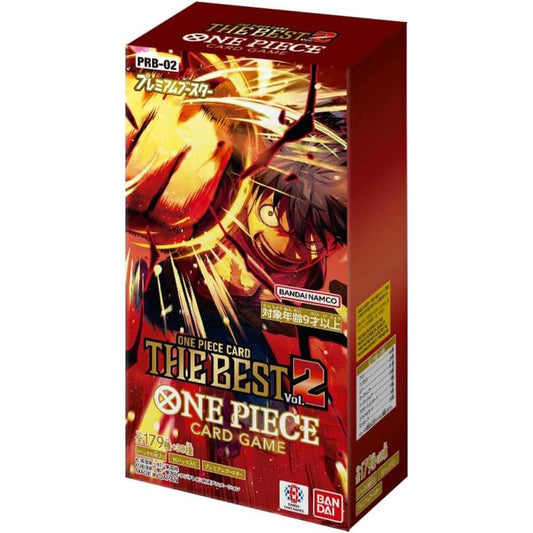 PRB - 02 ONE PIECE CARD THE BEST vol.2 (Japanese) Booster Box ONE PIECE CARD - Rare Cards Japan