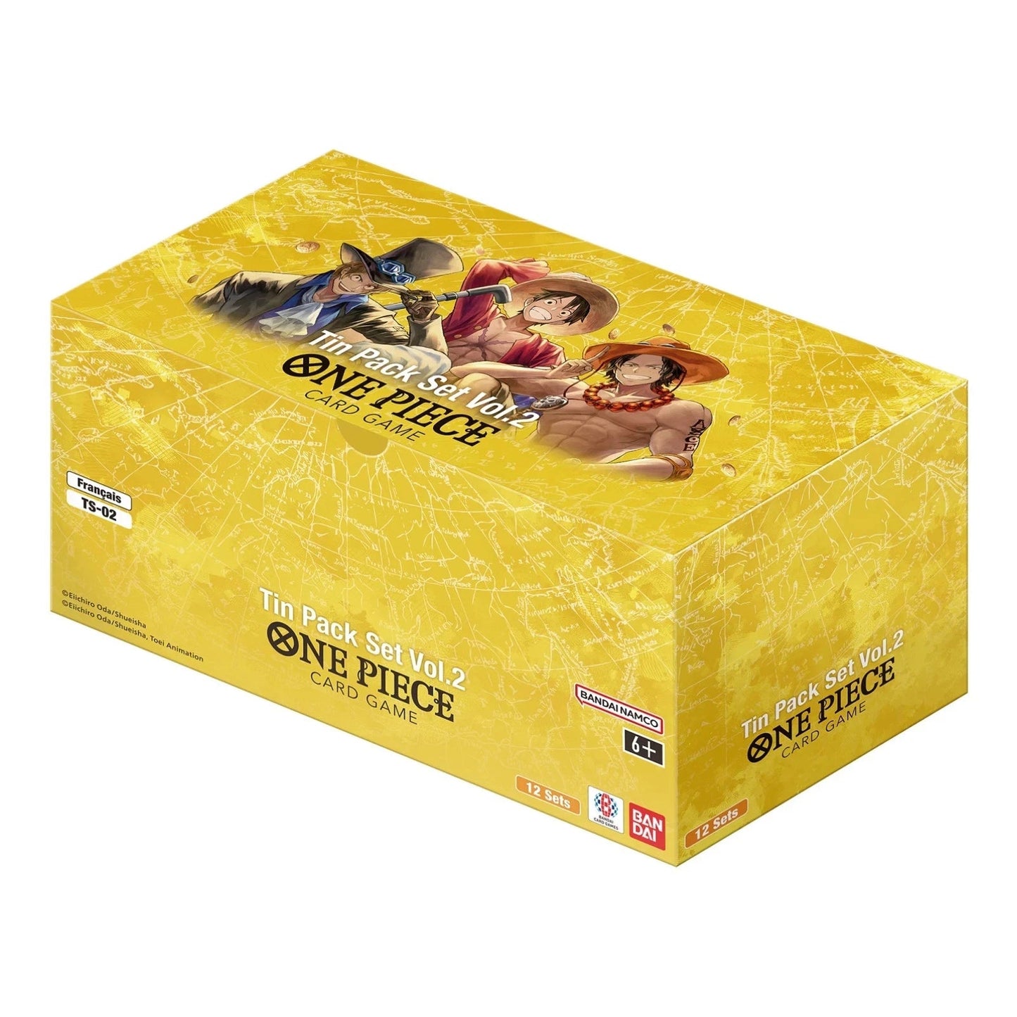TS - 02 Tin Pack Set Vol.2 (English) – Sealed Case (48 Tins) - Rare Cards Japan